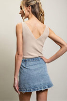 Taylor Denim Skirt - West End Boutique