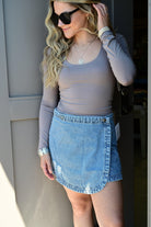 Taylor Denim Skirt - West End Boutique