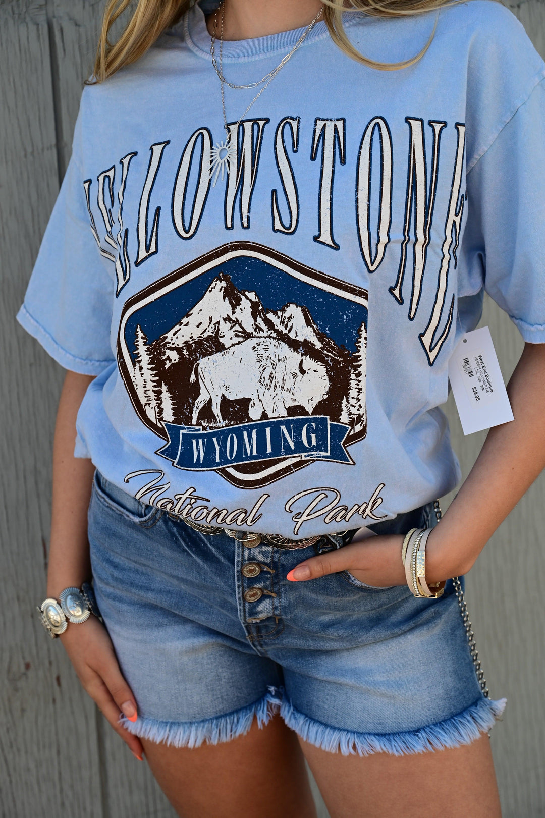 Yellowstone Mineral-Dyed Tee S-XL - West End Boutique