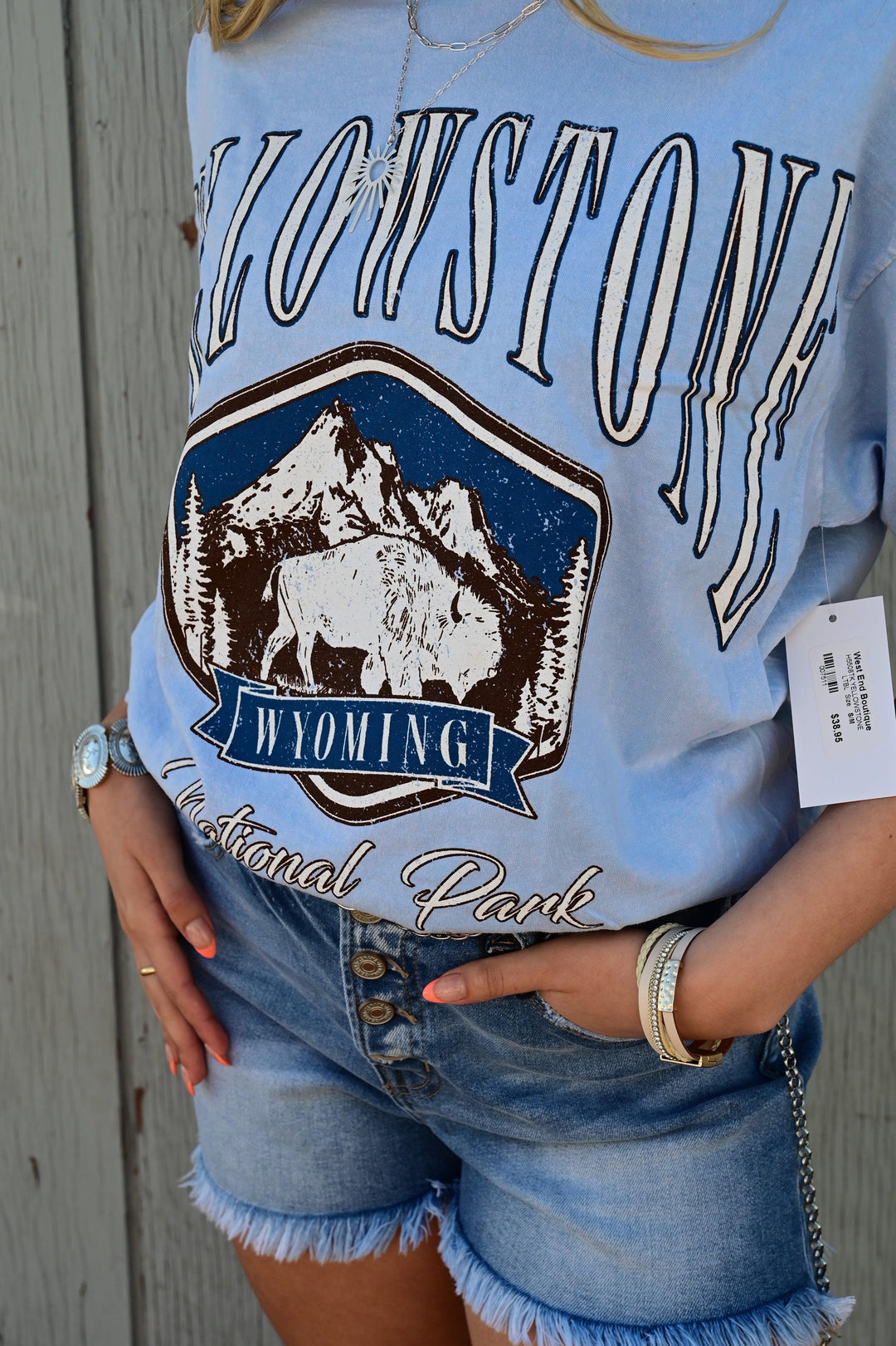 Yellowstone Mineral-Dyed Tee S-XL - West End Boutique