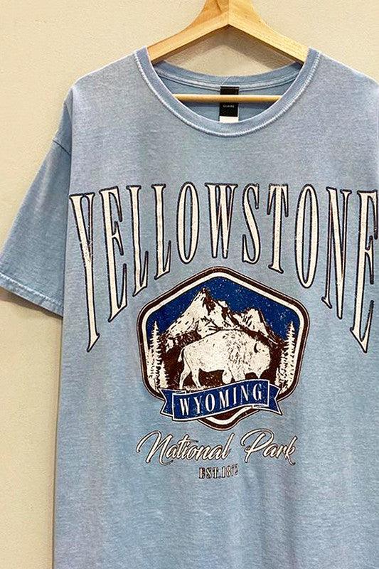 Yellowstone Mineral-Dyed Tee S-XL - West End Boutique