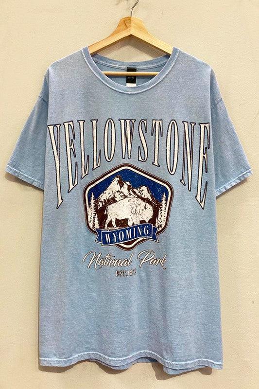 Yellowstone Mineral-Dyed Tee S-XL - West End Boutique